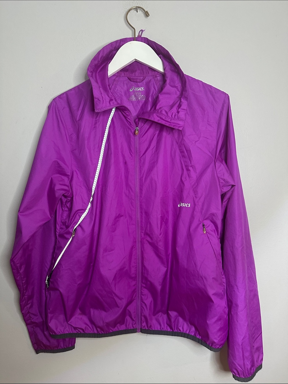 ASICS Women's Bright Purple Ski/Snow Jacket size L